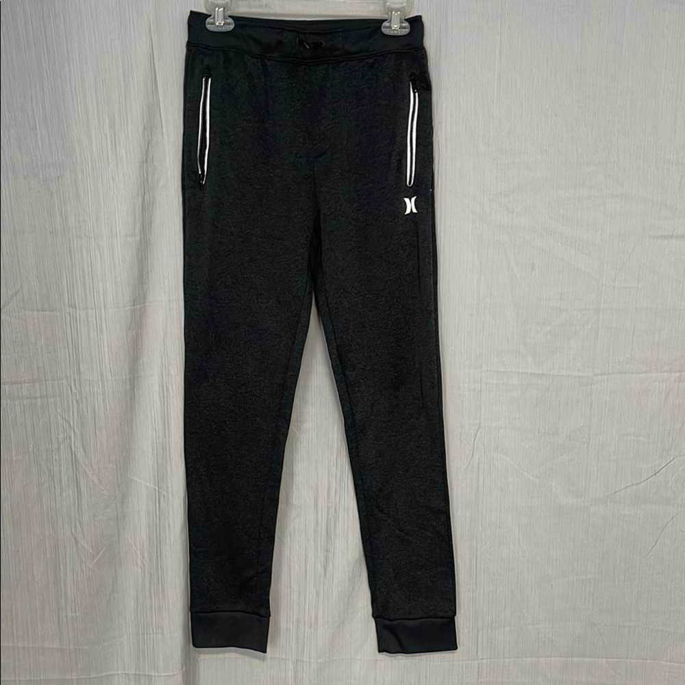 Nike x Hurley Dark Grey Jogger Pants with White Accents